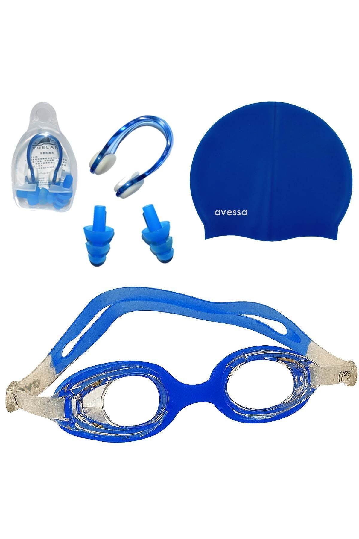 ASSA SPOR Avessa 3'Lü Çocuk Havuz Seti Mavi 2323 - Spor Ekipmanı Üretimi