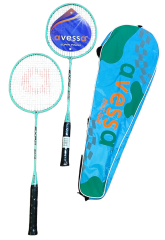 AVESSA BST-300 BADMİNTON RAKET SET MAVİ