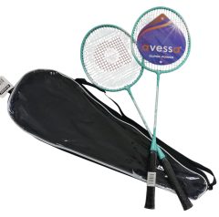 AVESSA BST-100 L.BLUE BADMİNTON RAKET SET TURKUAZ