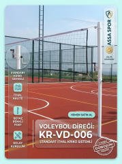 VOLEYBOL DİREĞİ STANDART İTHAL KRİKO SİSTEMLİ KR-VD-006