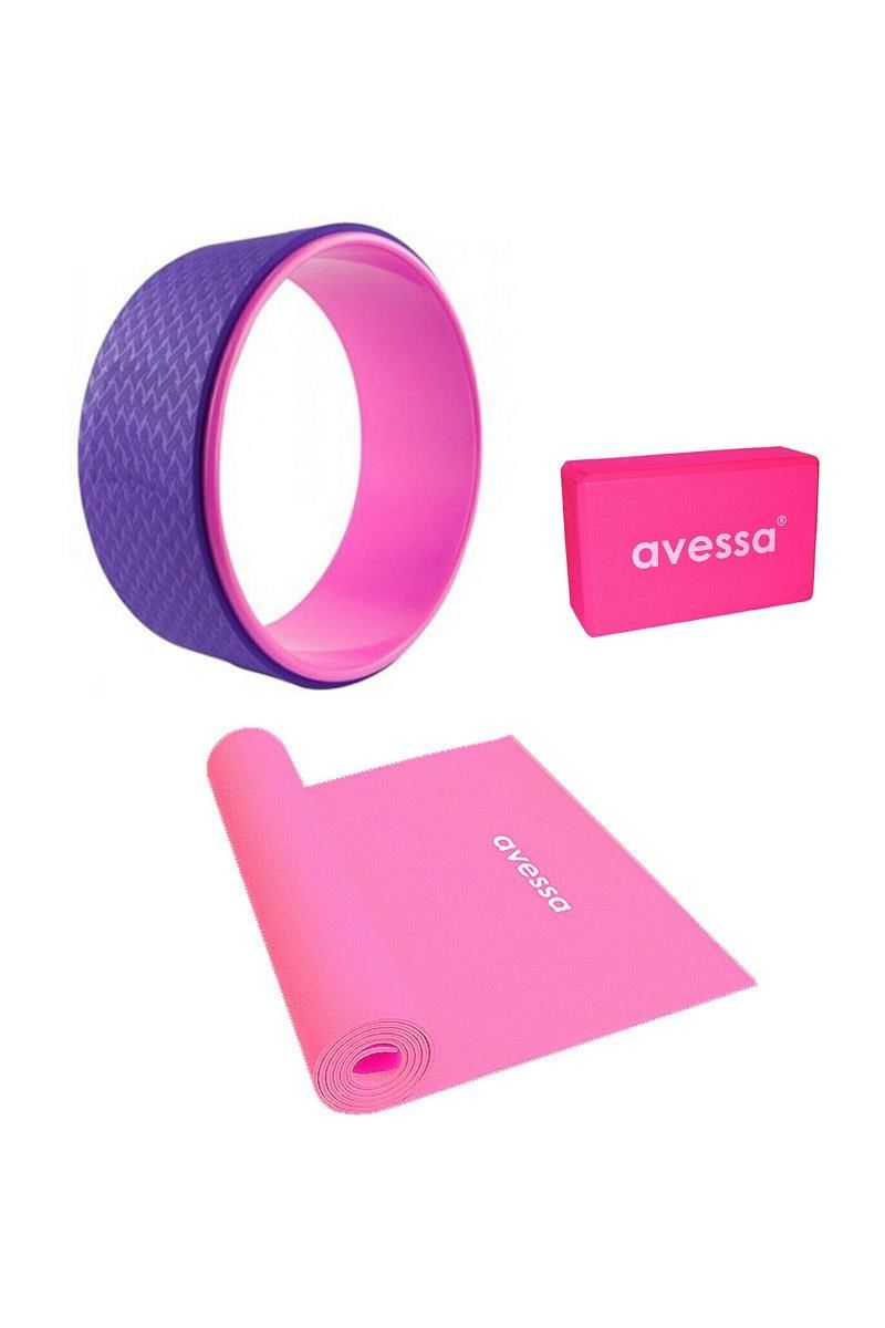 ASSA SPOR Avessa 3'Lü Yoga Seti Set-2 - Yoga Ekipmanı Üretimi