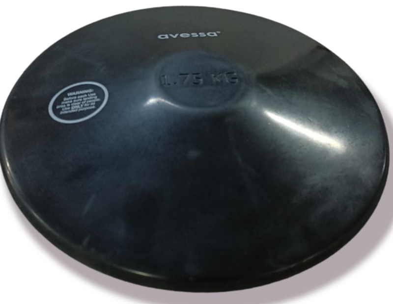 AVESSA KAUÇUK DİSK 1.75 KG SİYAH KDC-175 KG (DRB-175)