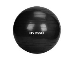 AVESSA XPT-55-BLACK PLATES TOPU SİYAH 55 CM 800 GR