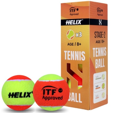 HELİX 9-10 YAŞ TENİS TOPU 3LÜ