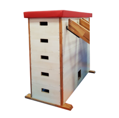 5'Li Jimnastik Kasası Yan Görünüm