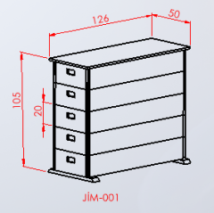 5'Li Jimnastik Kasası