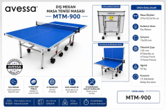 AVESSA MTM-900 DIŞ SAHA MASA TENİS MASASI