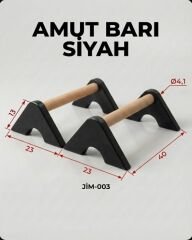 Amut Barı Kısa Siyah