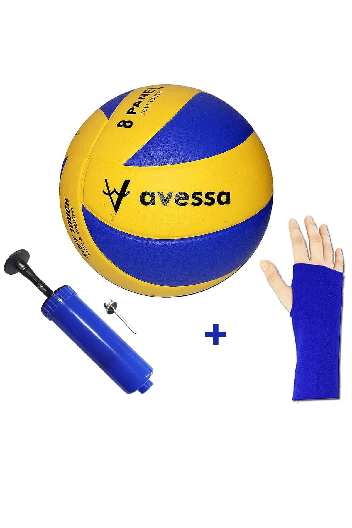 Avessa Vl-400 Voleybol Topu El Pompası Ve Parmak Geçmeli Voleybol Kolluğu - Profesyonel Voleybol Topu | ASSA SPOR