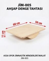 ASSA SPOR Balans Tahtası Kare - Jimnastik Ekipmanı Üretimi