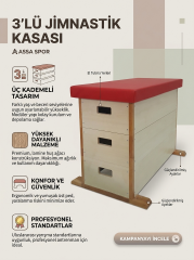 3'Lü Jimnastik Kasası
