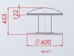 JİMNASTİK MANTARI STANDART ÖLÇÜ