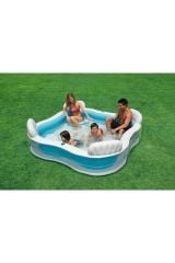 ASSA SPOR Intex 56475 Şeffaf Koltuklu Aile Boyu 2 Bölme Havuz - Tribün Koltuğu Üretimi