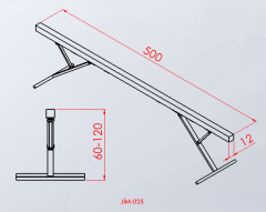 Denge Tahtası 5 Mt Spor Salonu Kullanımı