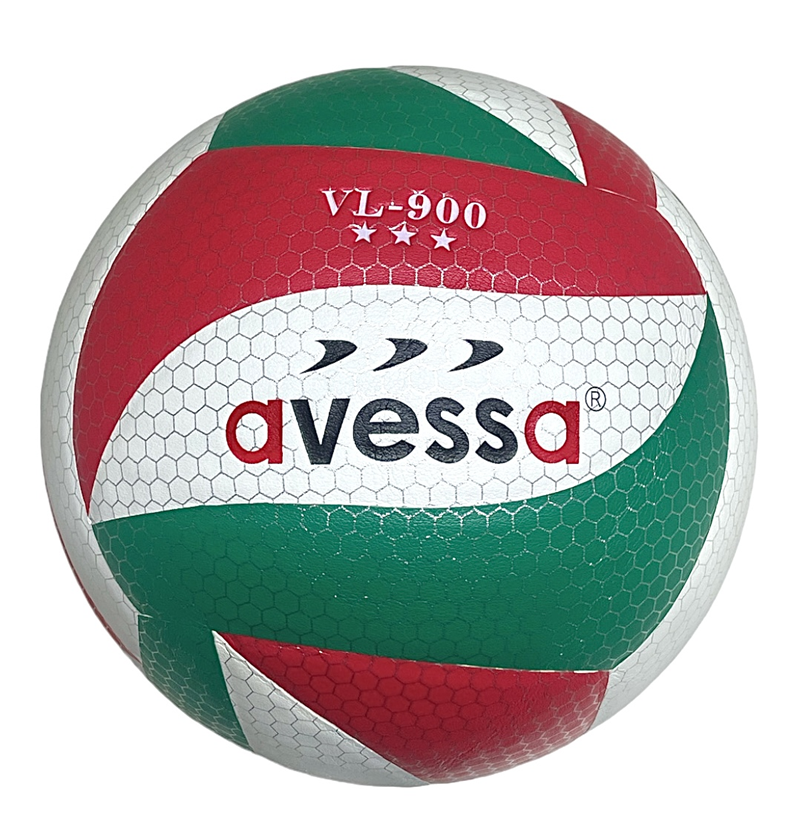 AVESSA VL-900-103 YAPIŞTIRMA VOLEYBOL TOPU YEŞİL-KIRMIZI
