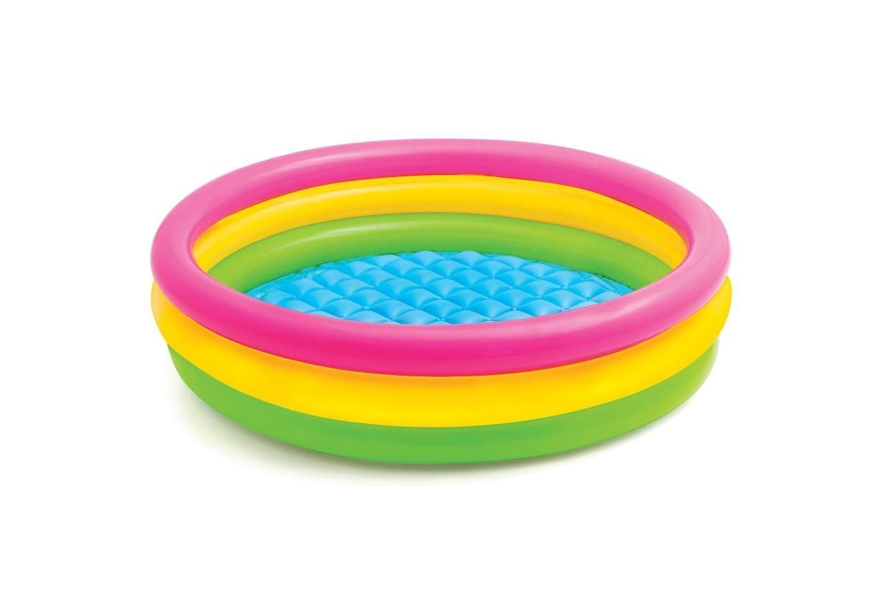ASSA SPOR Intex 57422 Renkli Şişme Taban 3 Bölme Havuz 147Cm - Spor Ekipmanı Üretimi
