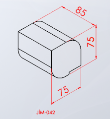 Flik Flak Minderi 75 Yan Görünüm