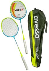 ASSA SPOR Avessa Brk2000 Badminton Profesyonel Raket Seti Çantalı Sarı - Spor Ekipmanı Üretimi