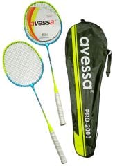Avessa Brk2000 Badminton Profesyonel Raket Seti Çantalı Sarı - Fonksiyonel Antrenman Ekipmanı | ASSA SPOR