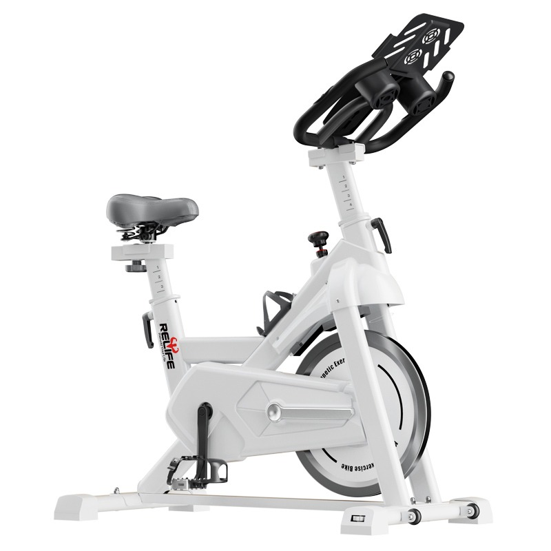 RELİFE KR-602 SPIN BIKE DİKEY KONDİSYON BİSİKLETİ BEYAZ