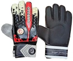 ASSA SPOR Avessa Kemikli Kaleci Eldiveni Kırmızı No:8 K-200 - Spor Ekipmanı Üretimi