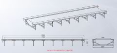 TRAMBOLİN TRACK 8 METRE