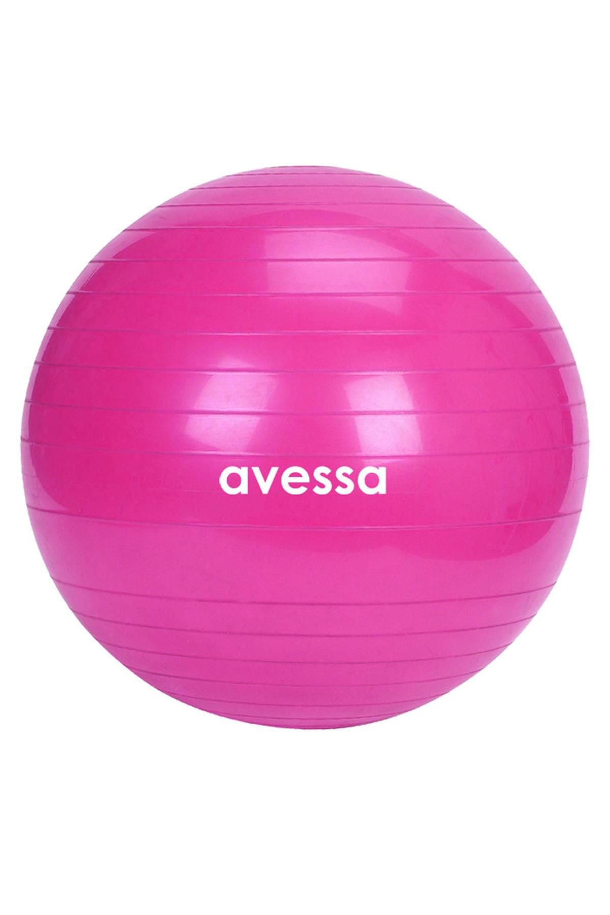 Avessa 65 Cm Pilates Topu Poşet Ambalaj Bpt-65 Pembe - Profesyonel Pilates Topu | ASSA SPOR