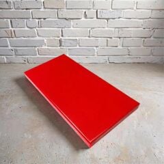 Jimnastik Minderi Kırmızı 60X120 Yan Görünüm