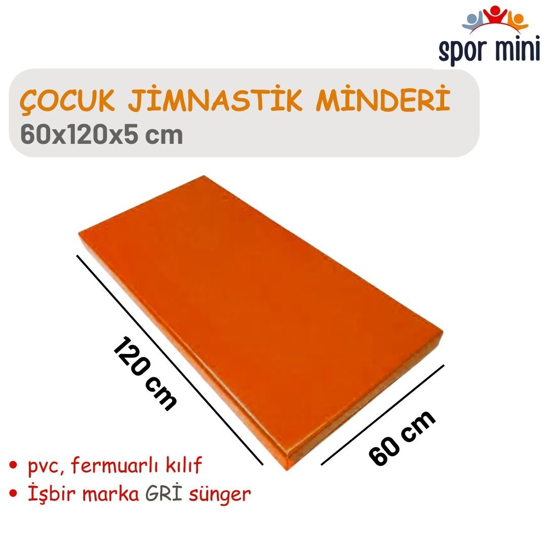 JİMNASTİK MİNDERİ TURUNCU 60X120