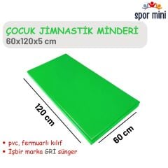 ASSA SPOR Jimnastik Minderi Yeşil 60X120 - Jimnastik Minderi Üretimi