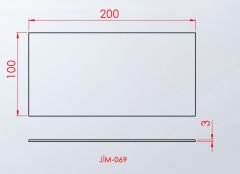 Puf Minder 100X200X30 Cm Spor Salonu Kullanımı
