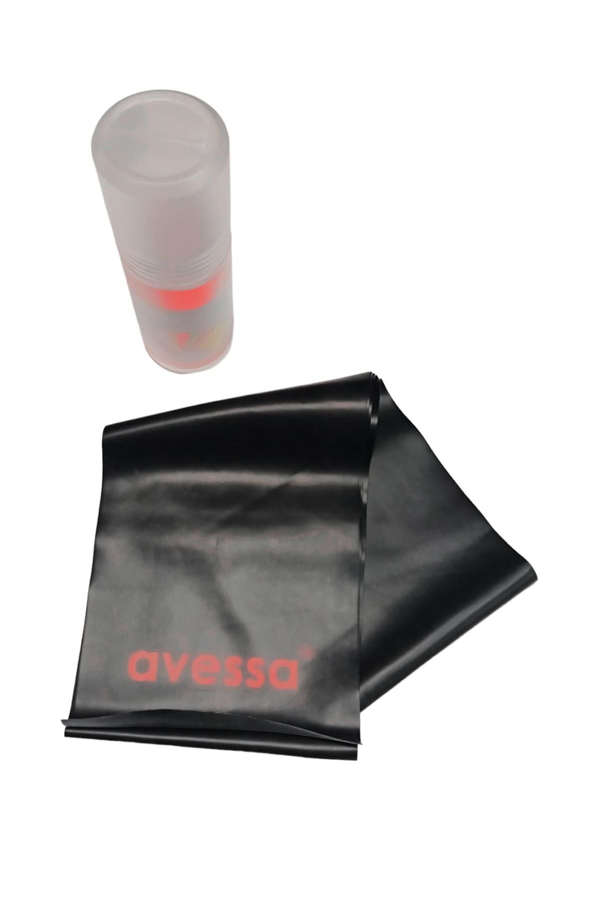 Avessa Tüpte Pilates Lastiği Pb-55 Siyah 55 Mm - Pilates Ekipmanı | ASSA SPOR