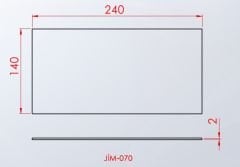 Puf Minder 140X240X20 Cm Spor Salonu Kullanımı