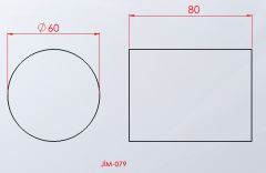 SİLİNDİR MİNDER 60x80 cm