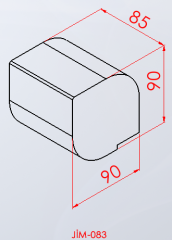 Flik Flak Minderi 85X90X90 Cm Yan Görünüm
