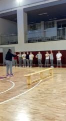 Jimnastik Sırası Spor Salonu Kullanımı