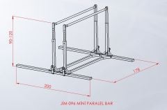 Mini Paralel Bar Yan Görünüm