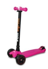 218 IŞIKLI 3 TEKER SCOOTER -FUŞYA