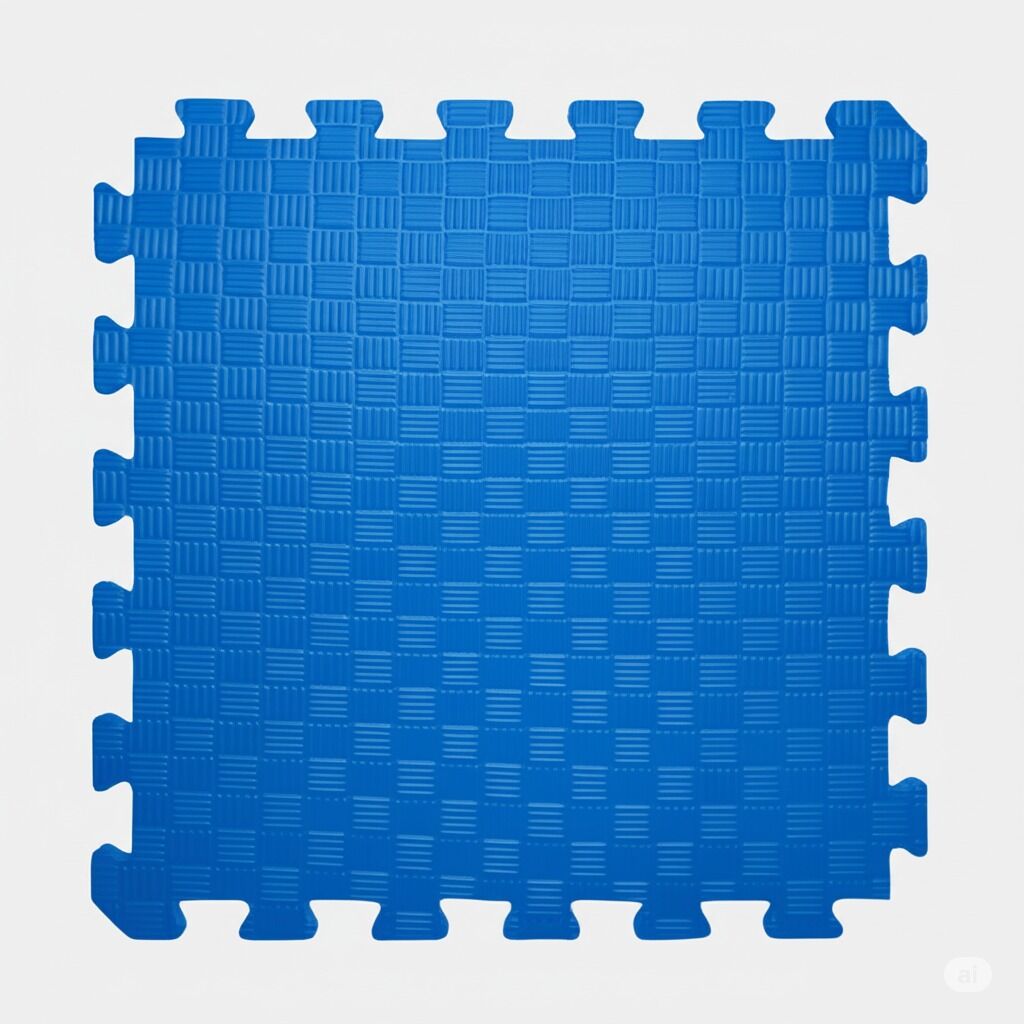 Tatami 100X100 Cm 13 Mm Mavi