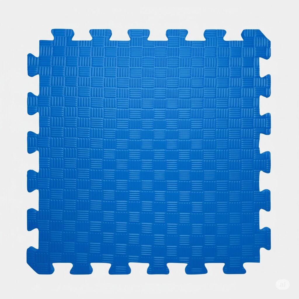 ASSA SPOR Tatami 100X100 Cm 13 Mm Mavi - Jimnastik Ekipmanı Üretimi