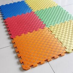 Tatami 100X100 Cm 13 Mm Mavi Yan Görünüm