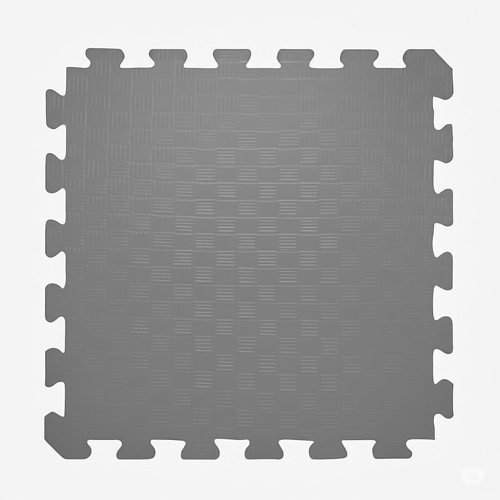 ASSA SPOR Tatami 100X100 Cm 13 Mm Gri - Jimnastik Ekipmanı Üretimi