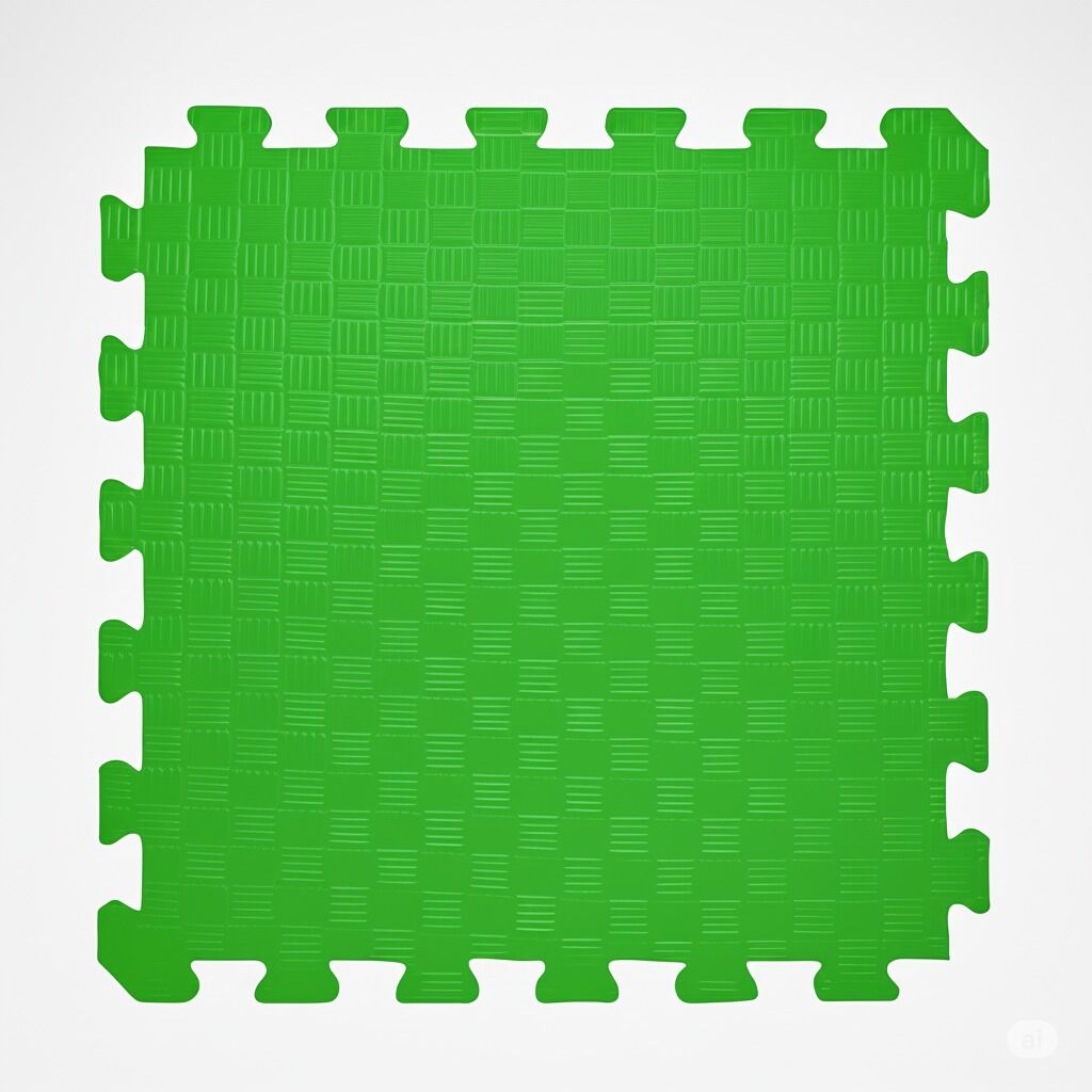 Tatami 100X100 Cm 13 Mm Yeşil