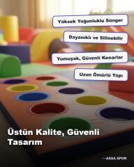 ASSA SPOR Bataklık Minderi 10 Delikli Genel Görünüm