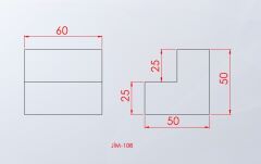 Merdiven Minder 2 Basamak Farklı Açı Görünümü