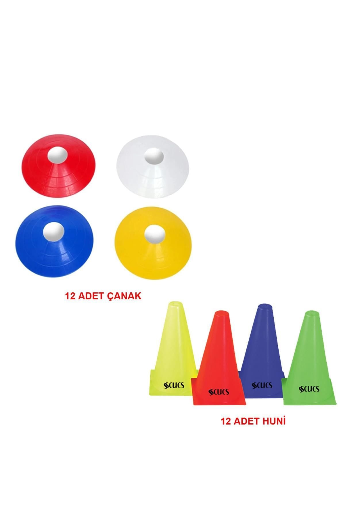 ASSA SPOR Avessa Antrenman Seti 24 Parça-12 Çanak Ve 12 Huni - Spor Ekipmanı Üretimi