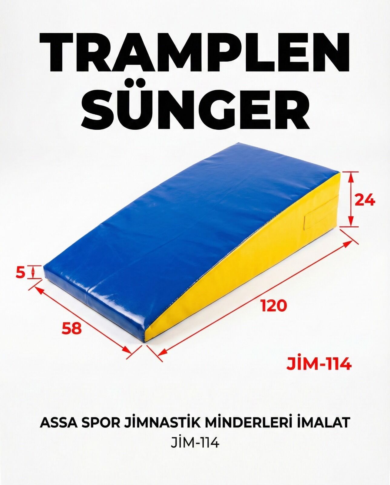 ASSA SPOR Tramplen Süngeri - Sünger Jimnastik Ekipmanı Üretimi