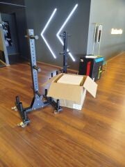 PLATE RACK - BARBELL RACK TEKERLEKLİ