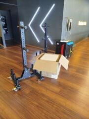 Plate Rack - Barbell Rack Tekerlekli CrossFit Ekipmanı - Detay Görsel | ASSA SPOR