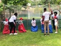 Çuval Yarışı Çuvalı Büyük Kırmızı